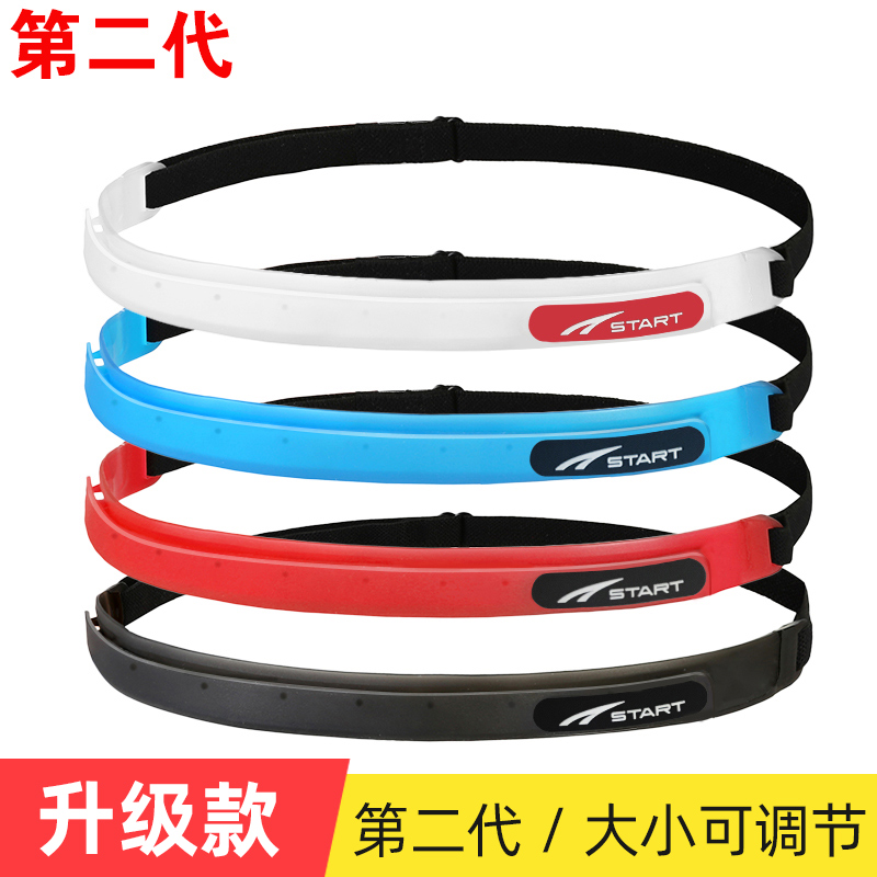 Second generation of sweating belt and sweaty hair with female marathon running equipped men's fitness sweating sports headband