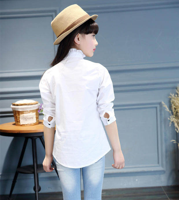 Chemise fille à manche longue - Ref 2086343 Image 17