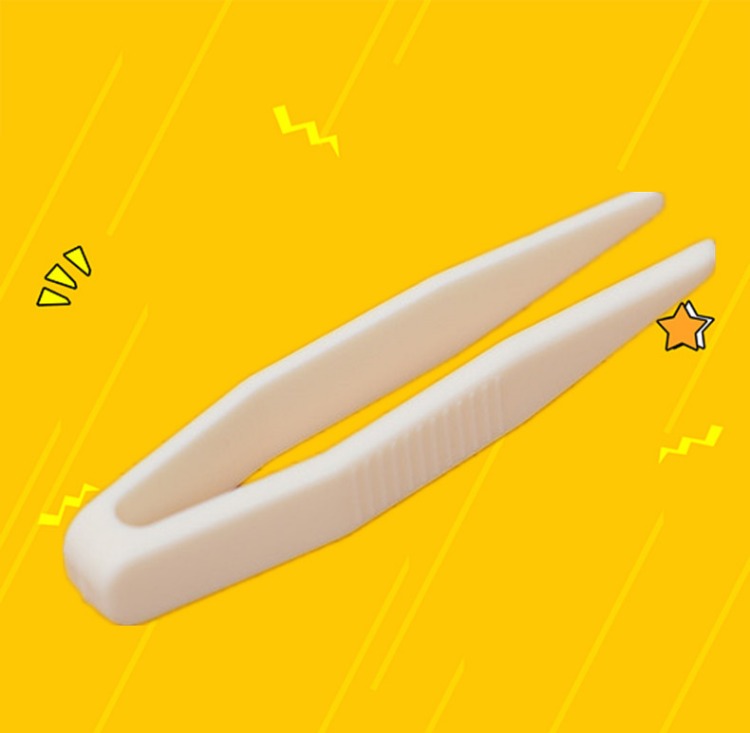 Trẻ em thủ công bằng nhựa Niezi mặt nạ làm đẹp nhíp nhỏ chống tĩnh điện mẫu giáo clip công cụ kẹp lông mi - Các công cụ làm đẹp khác keo dan mi