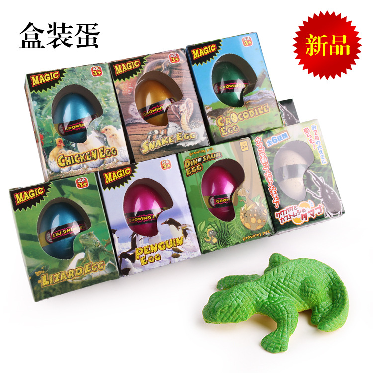 Large dinosaur hatches egg creative toy bubble dinosaurs hatch egg toy crocodile turtle egg egg