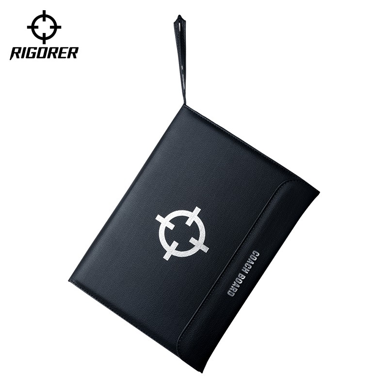 Prospective basketball tactical board magnet pu material foldable briefcase sports training coach tactical command board