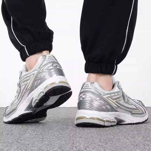 New balance, трендовая ретро платиновая низкая повседневная обувь, беговые кроссовки