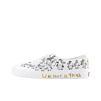 Vans authentic comfortable and versatile low-top canvas shoes for men and women, white
