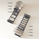 Корзина кухня корзина шкафа из нержавеющей стали чаша -Стильская чаша приправа внутренняя корзина двойная слоя