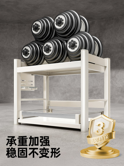 Microwave Oven Rack, Thickened and Reinforced, Pull-Out, Multifunctional Kitchen Rice Cooker Integrated Oven, Double-Layer Storage Rack