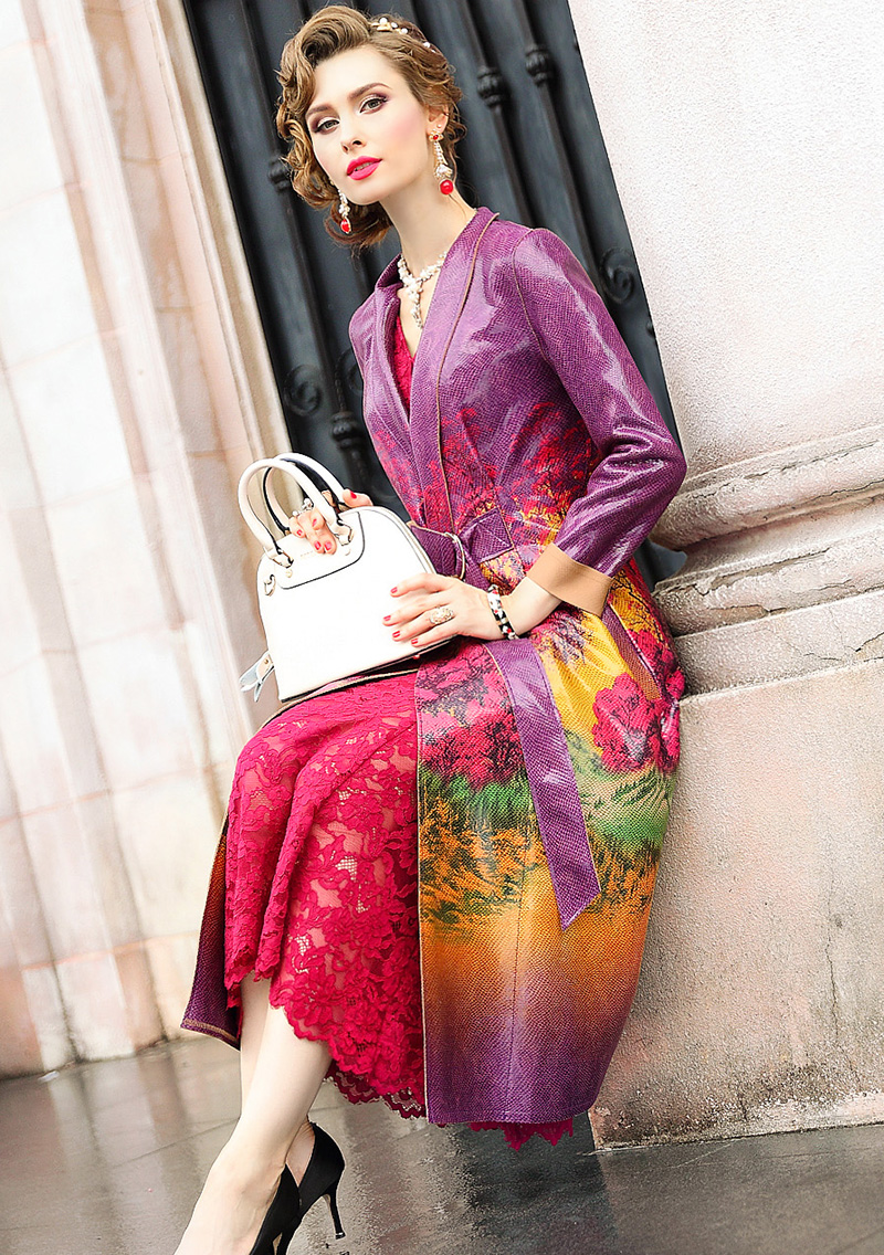 Trench pour femme FX  MONGYI en Polyester - Ref 3226316 Image 25
