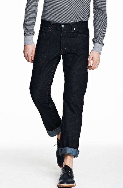 Ax Armani Exchange Men's Dark Blue Straight-Leg Jeans 6J65Ot Purchased from the United States Are in Stock