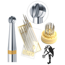 German Busch woodpecker 1AU high carbon super alloy (Carbide) spherical drill needle spot