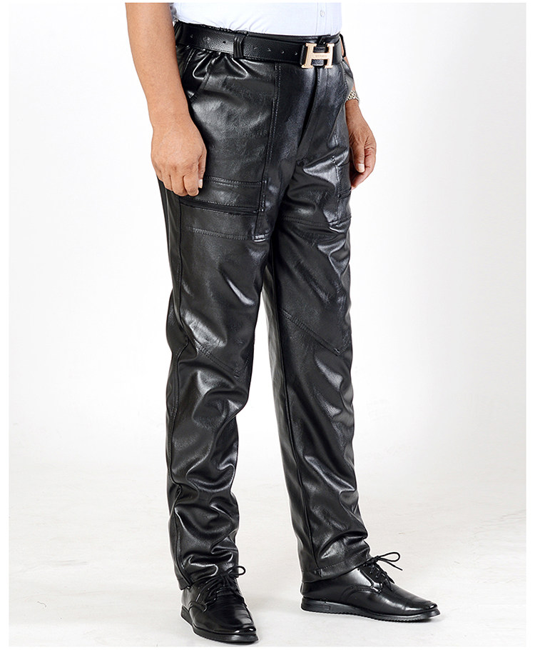 Pantalon cuir homme en vrac pour hiver - Ref 1494195 Image 11