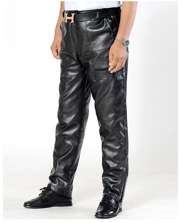 Pantalon cuir homme en vrac pour hiver - Ref 1494195 Image 12