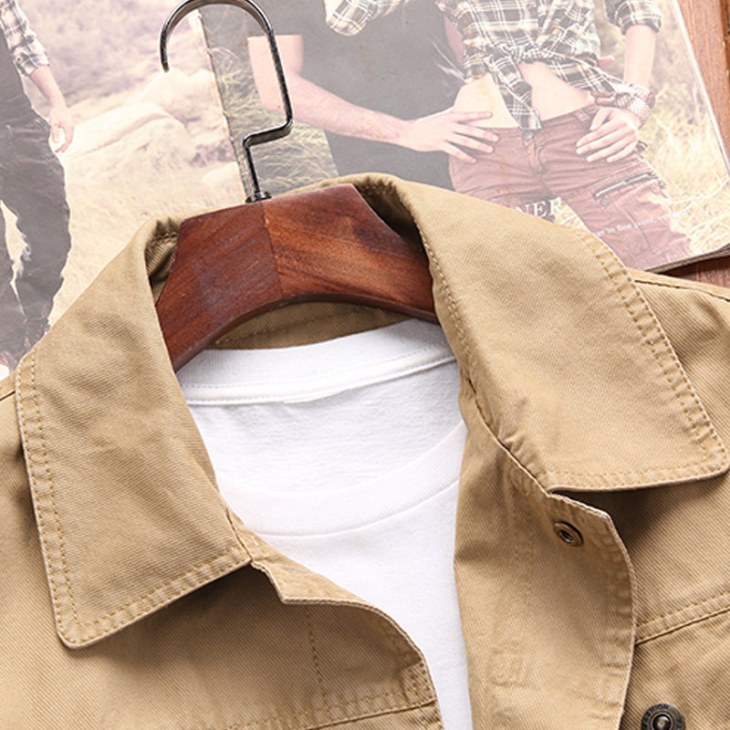 Blouson homme NIANJEEP    manches longues en Coton - Ref 3116161 Image 5