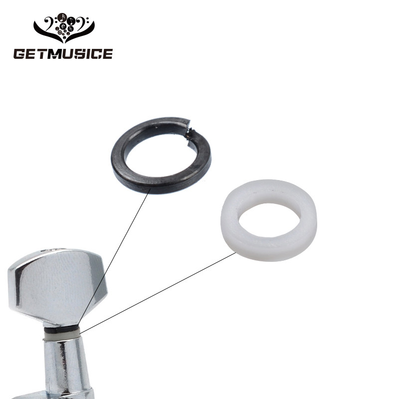 Musical Instrument Ji It Accessories Guitar Accessories Wood Electric Guitar String Button Handle Mount Spacer Stringed Quasi Handle Double Spacer