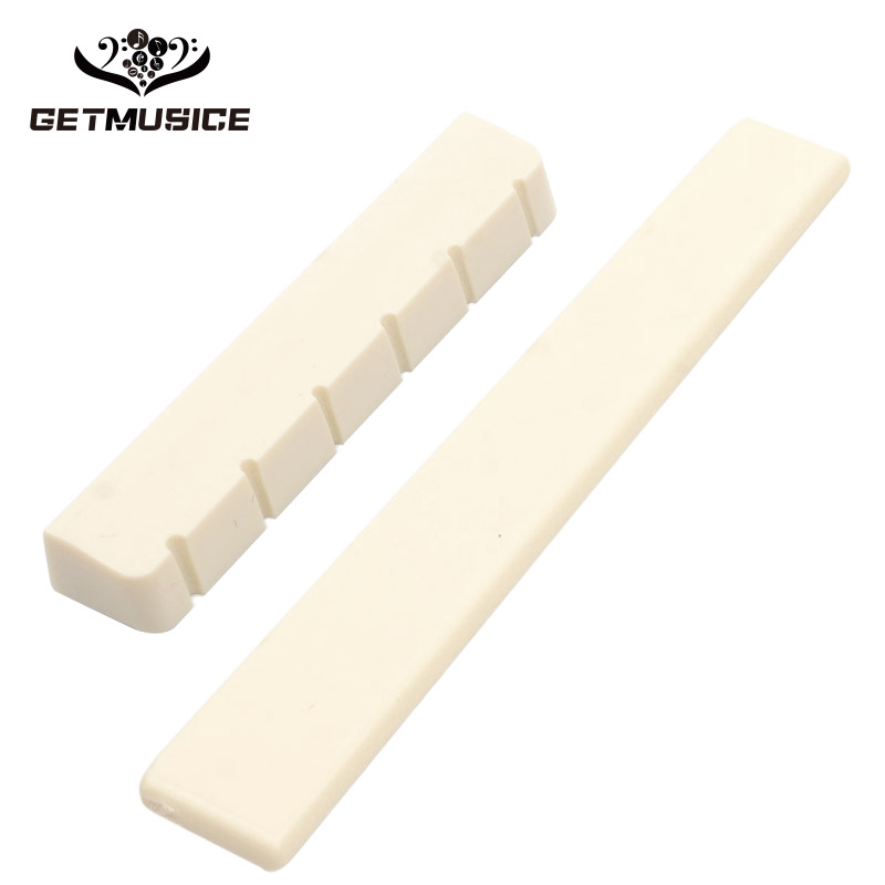 High-quality ivory-colored classical guitar string pillow exquisite plastic pillow wooden guitar bridge commonly used guitar accessories