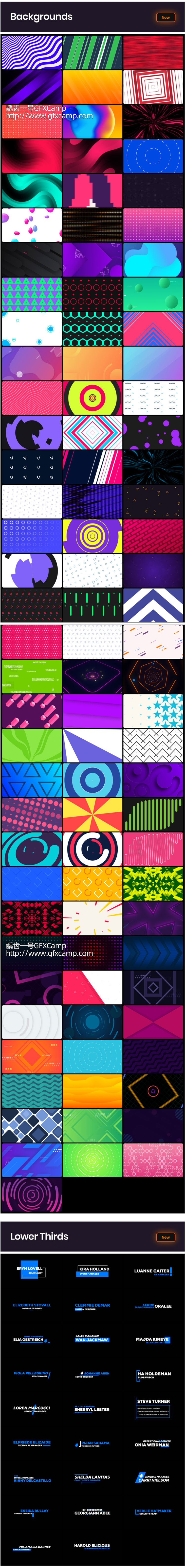 AE脚本-4500+文字标题排版信息数据字幕图标背景转场竖屏社交网络包装动画元素包V5 破解版