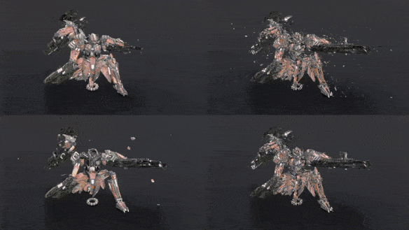 Blender能量拖尾火星粒子射击爆炸游戏特效资产预设 Blend Fx