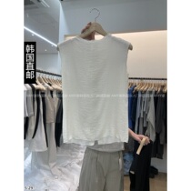 Amy Korea direct mail Dongdaemun 2024 summer new style OBJECT suspender vest 16270824