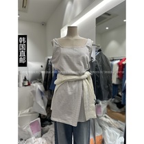 Amys Korean direct mail to Dongdaemun 2024 summer new style DOUZE suspender vest 16090208