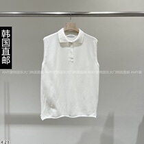 Direct mail from South Korea to Dongdaemun 2024 new summer style STATEMENT suspender vest 15190819