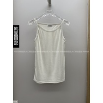 Korea MORE THAN YESTERDAY LOVE YOU SO MUCH suspender vest 16160903