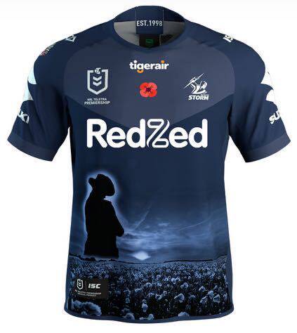 2021 Melbourne Rugby's home away memorial version of Melbourne rugby jersey