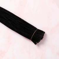 100 Black Twist Sticks