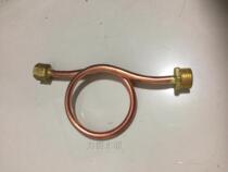 Air compressor test pump pressure gauge matching parts iron stainless steel copper pipe pressure gauge buffer pipe matching