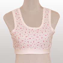 Elderly Ladies Short vest elderly underwear large size mother wear bra vest style summer thin