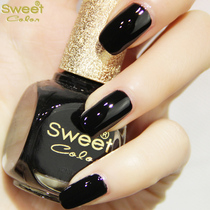 Sweetcolor nail oil suit fast dry durable without color transparent black and white environmental protection from roast bean sand