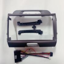 Three generations 100 changed Android big screen navigation 11-17 modern Kia 9 inch wise running 9 inch modified face frame bracket