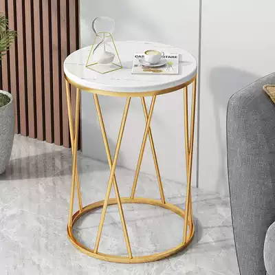 Small table Household living room Modern simple bed head desk Light luxury small round table Nordic balcony small coffee table Coffee table