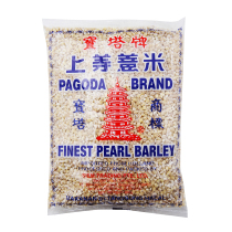 Singapore pagoda brand top barley Singapore rice 400g boiled barley water