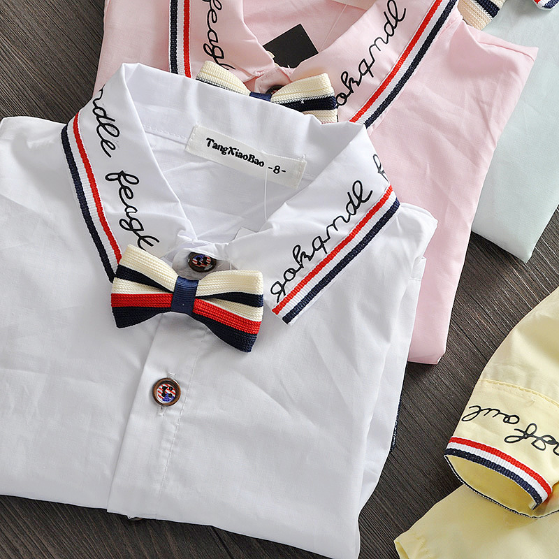 Chemise garcon à manche longue - Ref 2078325 Image 205