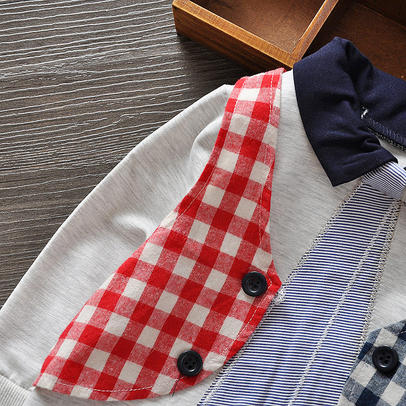 Chemise garcon à manche longue - Ref 2078325 Image 63