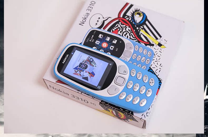 SF chính hãng được cấp phép [gửi vỏ gốc + bìa thẻ + phim] Nokia Nokia 3310 4G WIFI hỗ trợ hotspot máy cũ cho học sinh cũ hỗ trợ điện thoại di động 4G