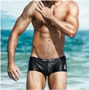 Sportsman Australia's new style men's hot springs close-fitting boxer trunks fashion classic men's swimming trunks