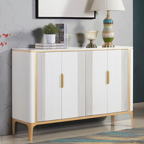 American light extravaganza Luxurious with Entrance Marble Countertop Locker into the door Shoe cabinet Modern minimalist Containing Cabinet