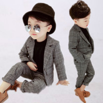 2 Boy dress British small suit 3 Children gentleman vest 4 Boy suit jacket 5 Autumn and winter 7 Flower girl suit