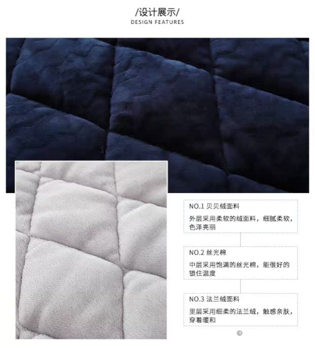 Dịch vụ nhà mùa đông cộng với kích thước dày flannel chần áo choàng ấm áp thủy triều áo ngủ nam một bộ đồ ngủ bong bóng ngủ áo ngủ trẻ em
