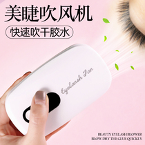 Grafting eyelash hair dryer electric dryer Meizia small fan mini usb charging portable tool