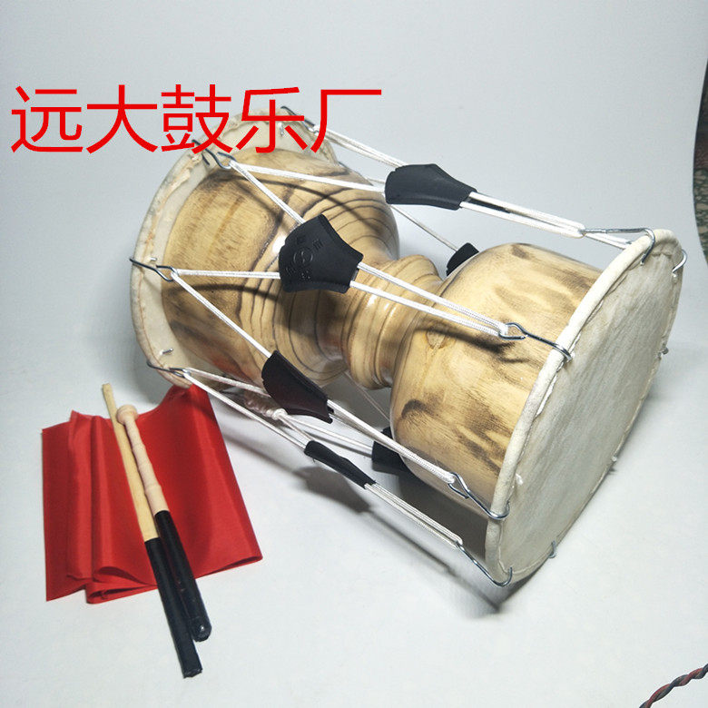 Raw wooden bull skin North Korea long drum children dance Korean waist drum drum drum performance drum