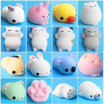 Cute mochi squishy cat squeeze kidsToy Stress Relief