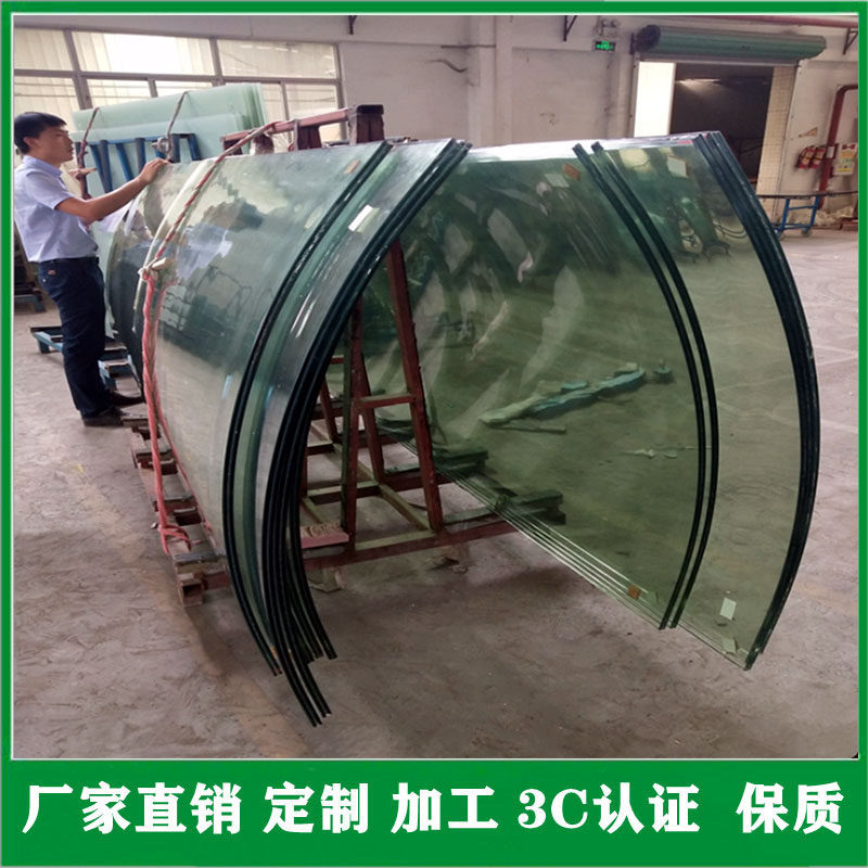 Factory Professional Customised Point Style Arc Glass Curtain Wall Bending Steel Hot Bending Clip Glue Cover Plate Garden House Web Version Printed