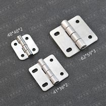 Thickened 304 stainless steel cabinet door hinge industrial hinge mechanical equipment Hinge 41*36 48*48 62*59