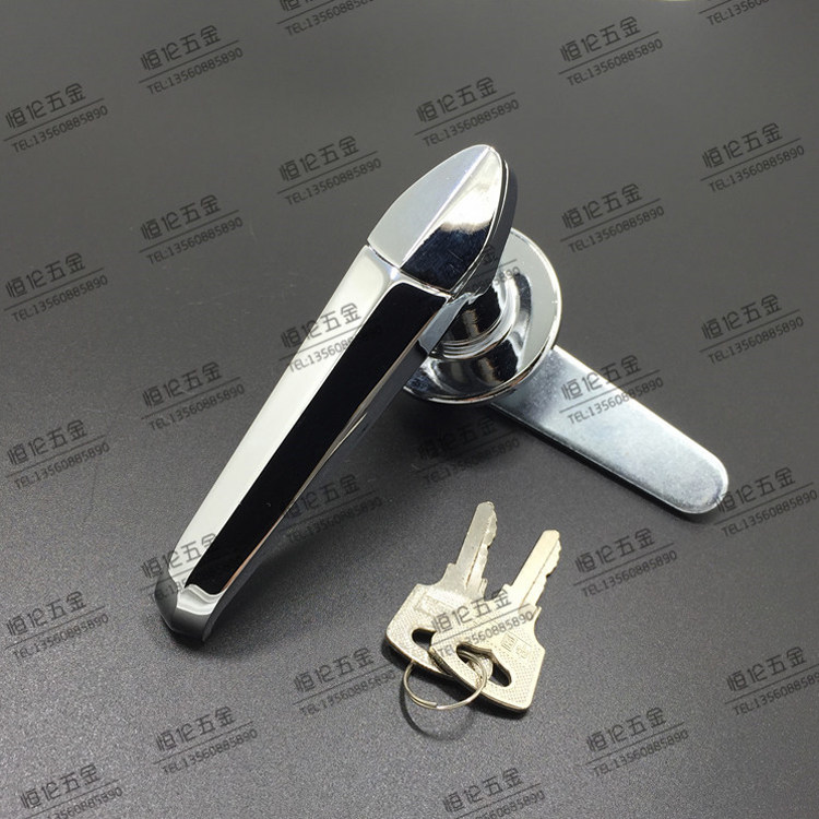 Manufacturer direct sales plane handling lock waterproof turning tongue lock fire cabinet lock Distribution box cabinet door lock MS 317