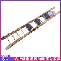 High Rise Bamboo Ladder Ice Sculptures Sashimi Decorations Sushi Swing Pieces Hypotenuse Bamboo Fence Sashimi Body made of bamboo fence