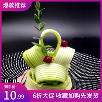 Shredder Stainless steel juice pickling zucchini artifact Potato shredding kitchen plate decoration multi-function paring knife planer