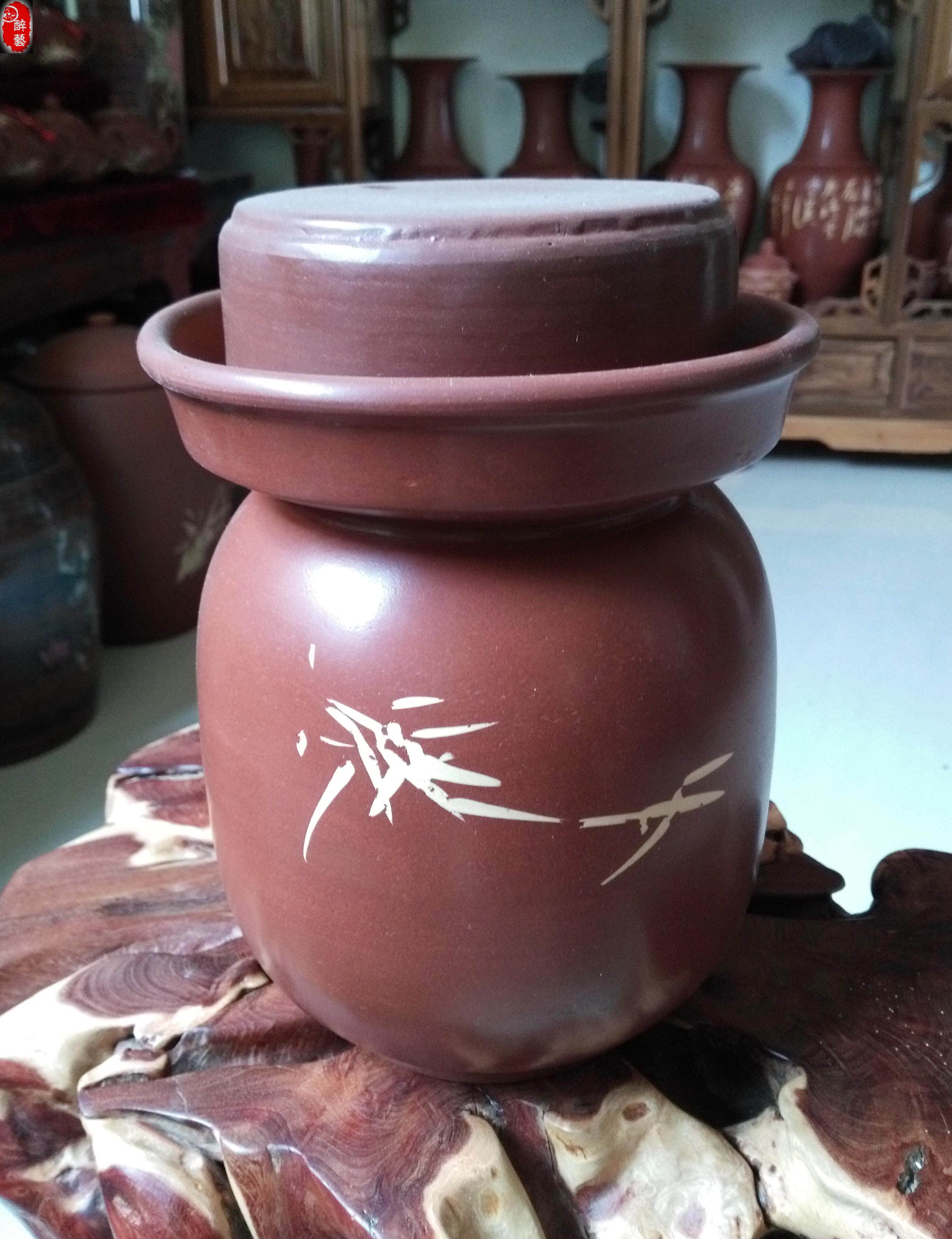 Yunnan Jianshui Purple Pottery Old Factory Tea Pot Loose Tea Pot Wood Burning Old Pottery Pu'er Tea Set