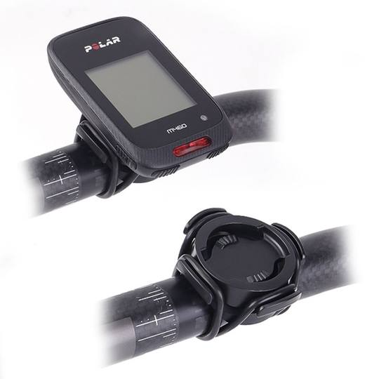 自行车码表支架绑带式适用博能Polar码表 公路车一体车把码表架