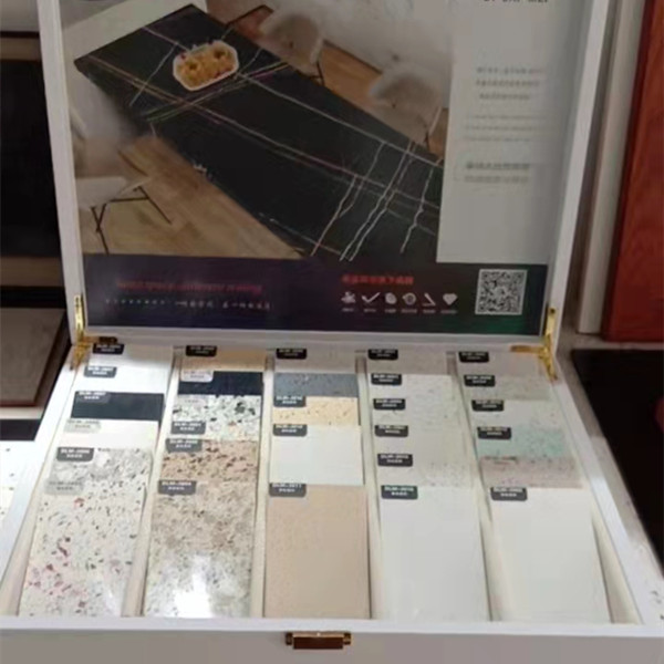 Guangzhou Foshan door-to-door measuring installation and making a floating window kitchen quartz stone table top processing and demolition old for new