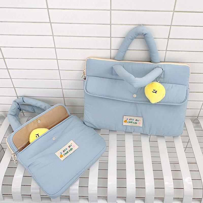 Seeu Soda/ LAOSHU Cute Korean Laptop Bag 11-12inch / 13-15inch iPad Tablet Luggage with Computer Storage